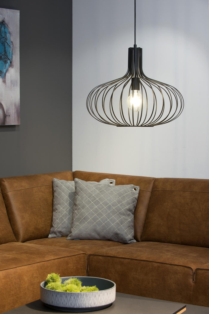 Lucide MANUELA Hanglamp - Zwart
