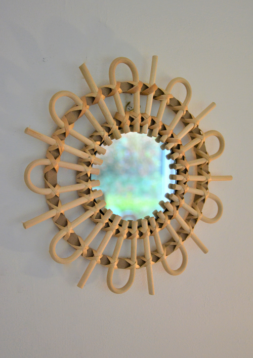 Bali Lifestyle | Ronde Rotan Spiegels | Spiegel set van 3