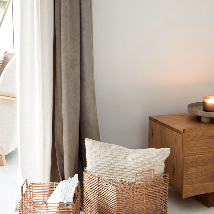 Kave Home Marja Gordijnen 140 x 270 cm - Wit