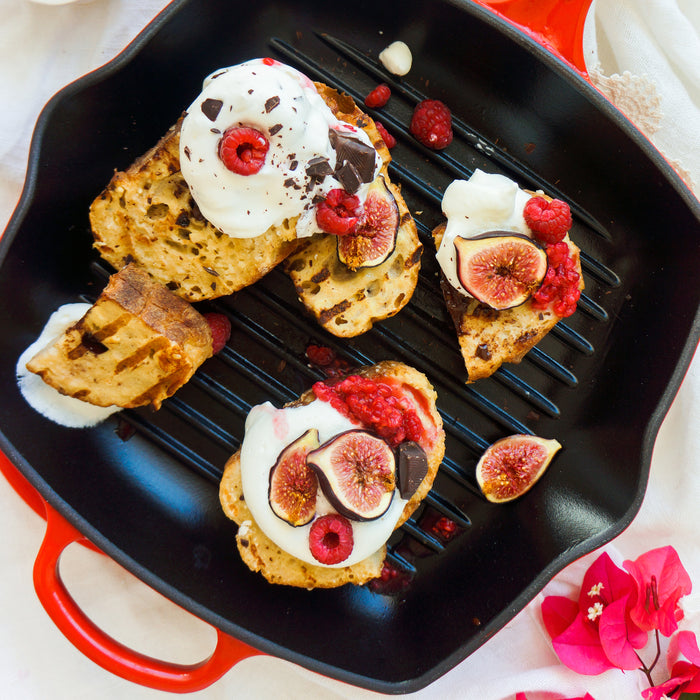 Le Creuset Signature Grillpan - Kersenrood