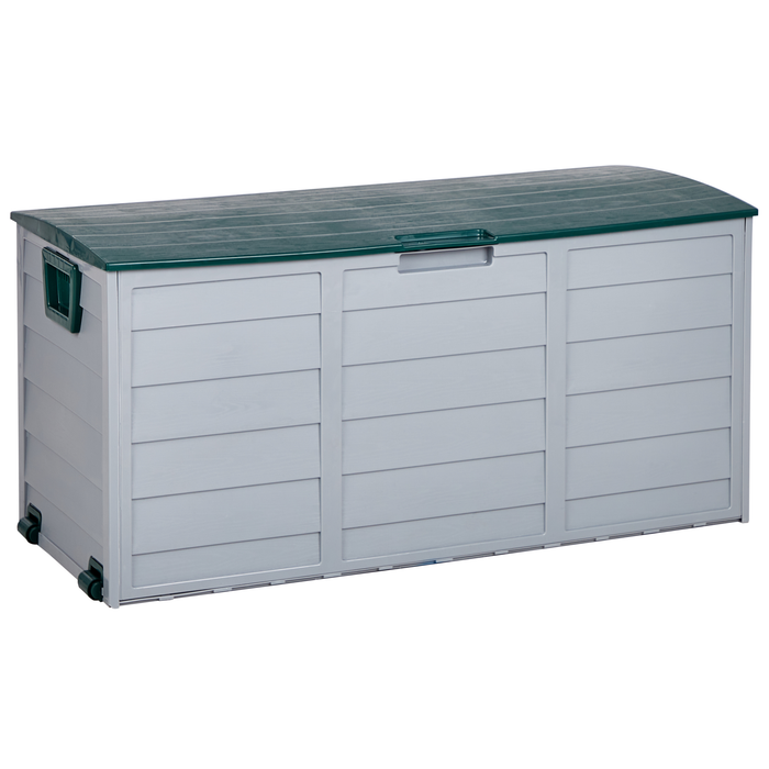 Beliani-LOCARNO-Kussenbox-Grijs|Groen-112 cm-Synthetisch materiaal