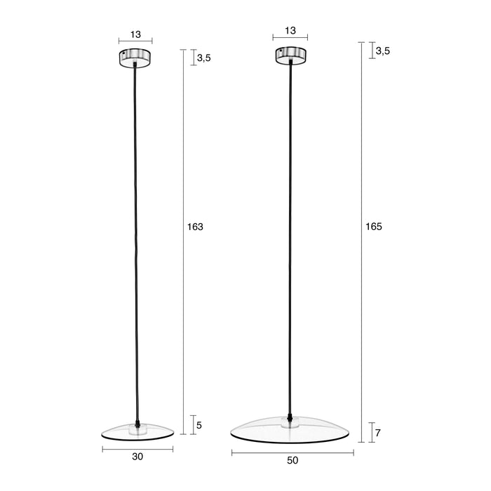 Zuiver Float Pedant Hanglamp Ø 50 cm