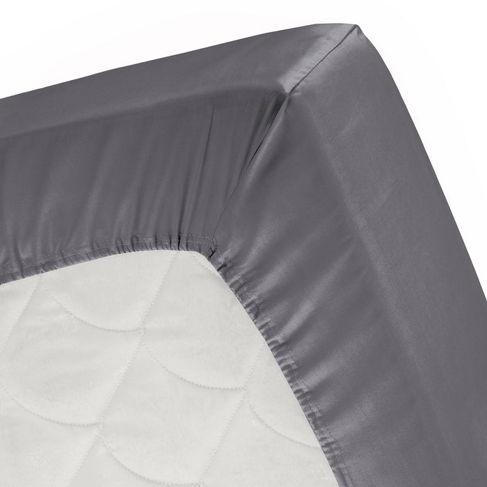 Cinderella Sundays - Topper Hoeslaken (tot 15 cm) - Satijn - 200x220