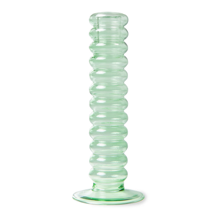 HKliving The Emeralds Kandelaar - Maar L - mint green
