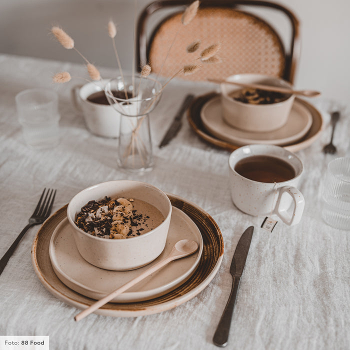 HKliving Home Chef Ceramics Rustic Bord Ø 26 cm