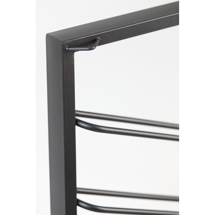 Light & Living Wijnrek Amore - Zwart - 8 Flessen