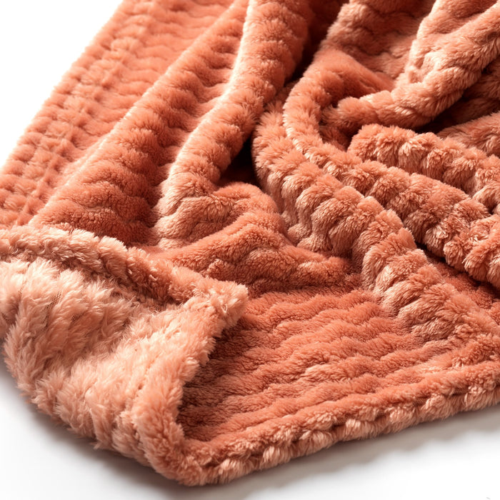 Dutch Decor plaid MARA - 150x200 cm Muted Clay