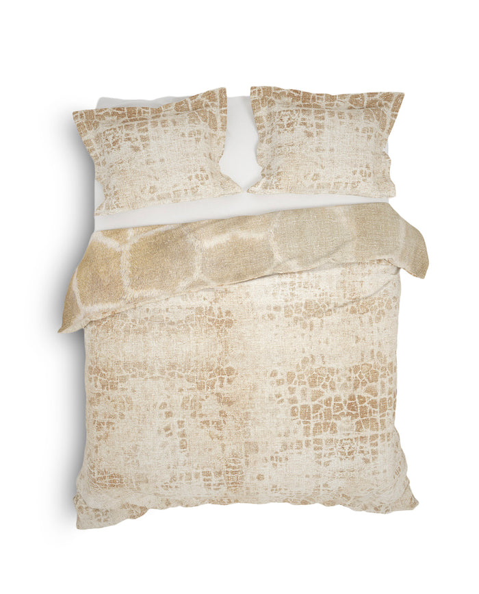 Heckett Lane Dekbedovertrek Katoen Twill Rishi - skin beige