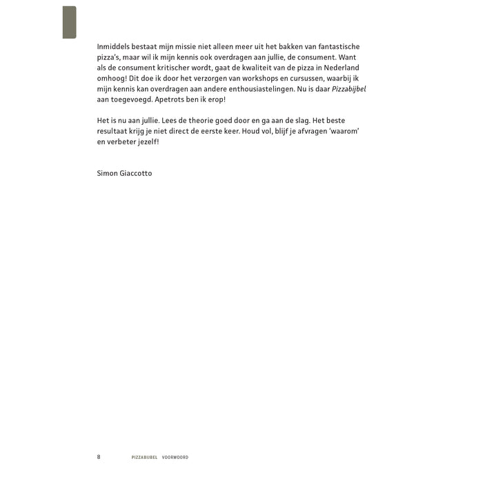 Pizzabijbel - Simon Giaccotto