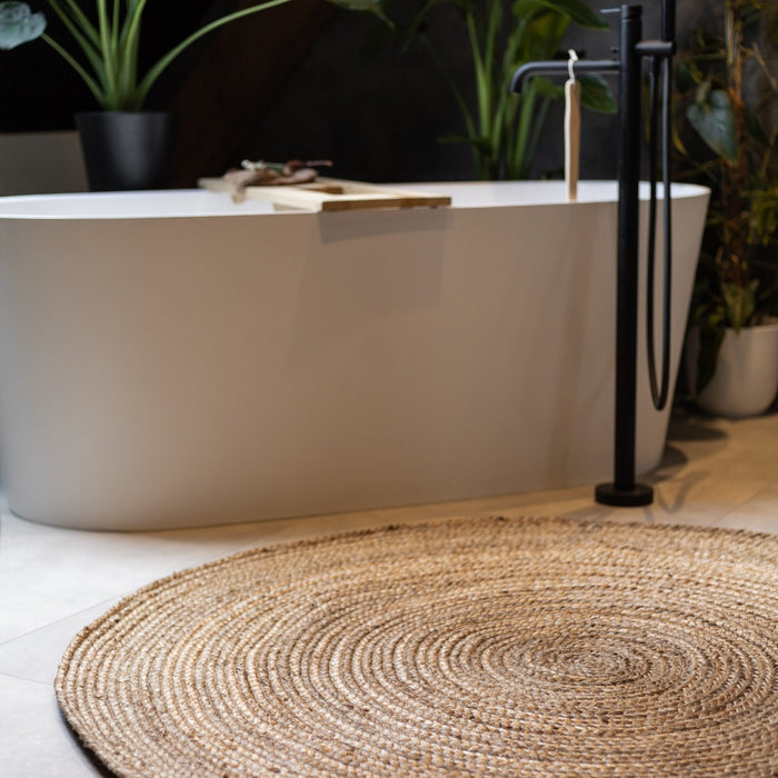 Eva Interior rond Jute Vloerkleed Naturel