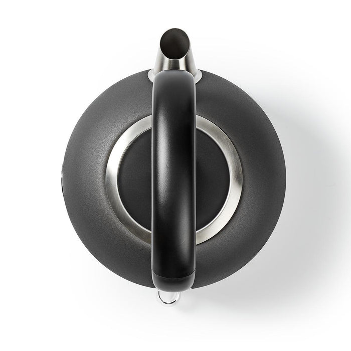 Nedis KAWK310EGY Waterkoker 1,7 liter 360° Draaibaar Grijs