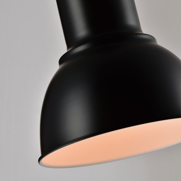 QUVIO Hanglamp rond zwart - QUV5075L-BLACK