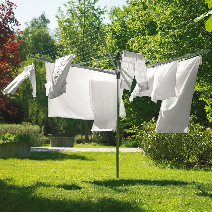 Brabantia Lift-O-Matic Droogmolen 60 m + Grondanker