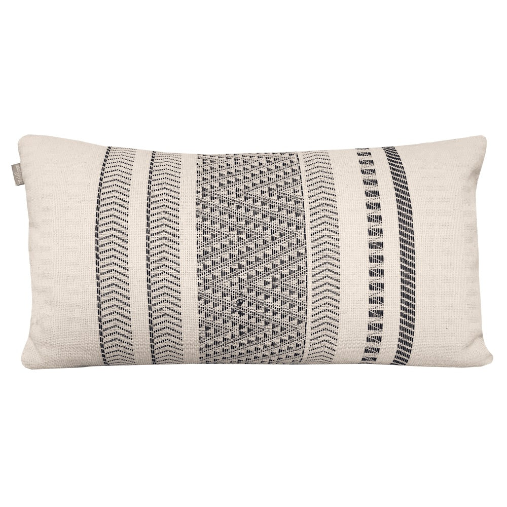 Malagoon Native Stripe Sierkussen 35 x 65 cm - Off White