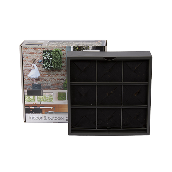 D&M KAROO verticale tuin met potgrond - wit