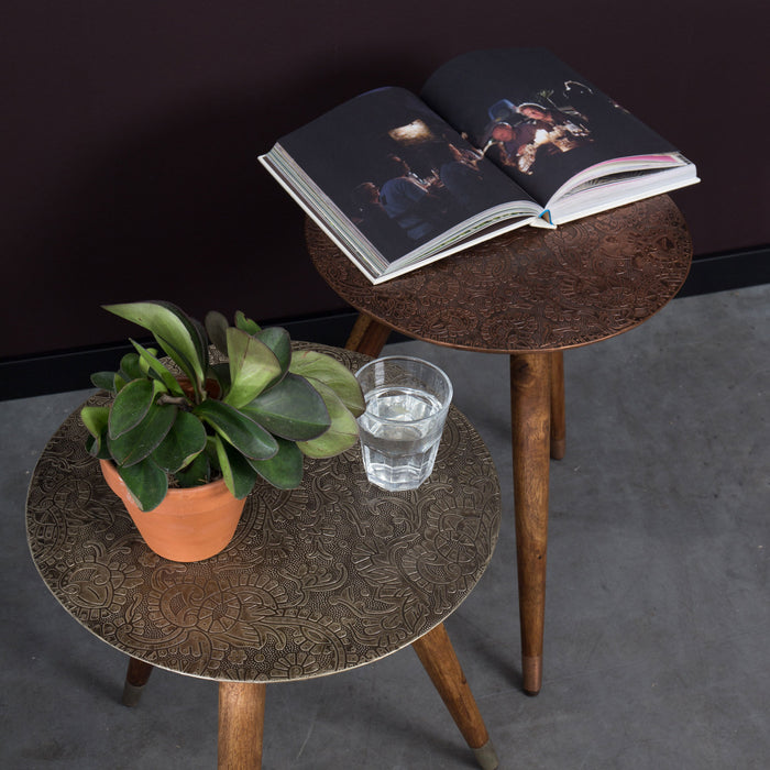 Dutchbone Bast Bijzettafel