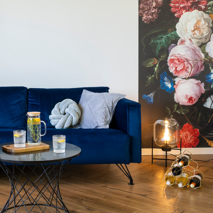 QUVIO Kussen knot - Grijs