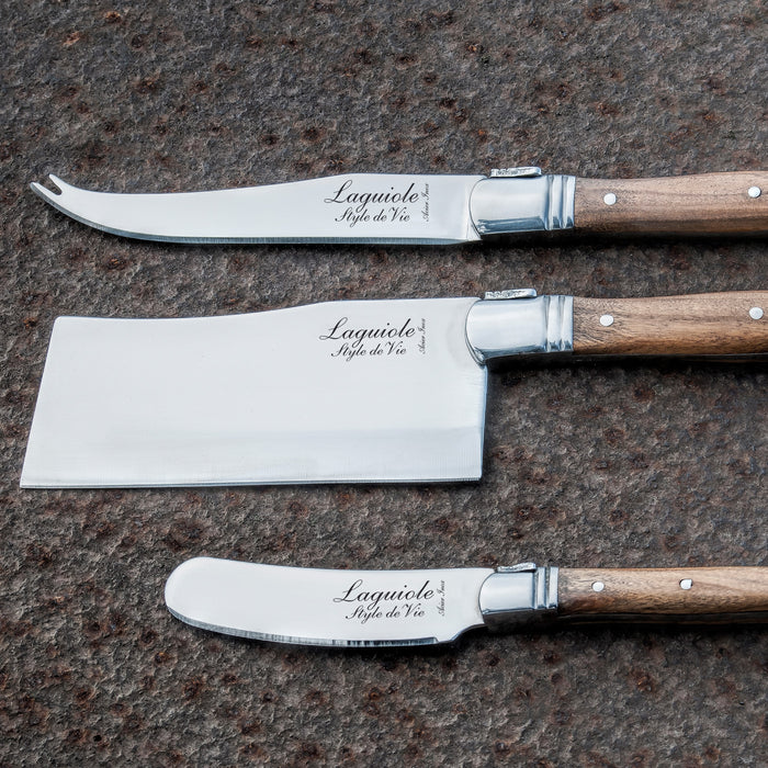 Laguiole Style de Vie Luxury Line Kaasmessenset 3-delig
