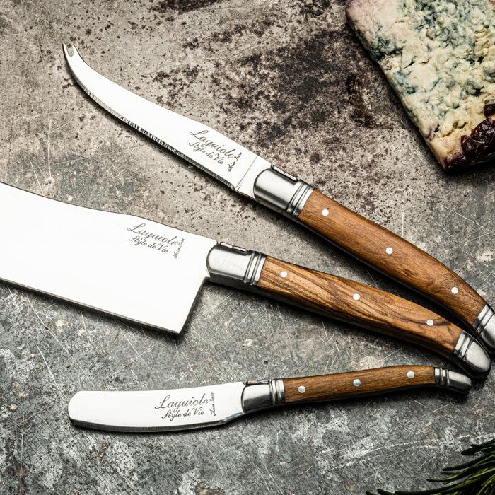 Laguiole Style de Vie Luxury Line Kaasmessenset 3-delig