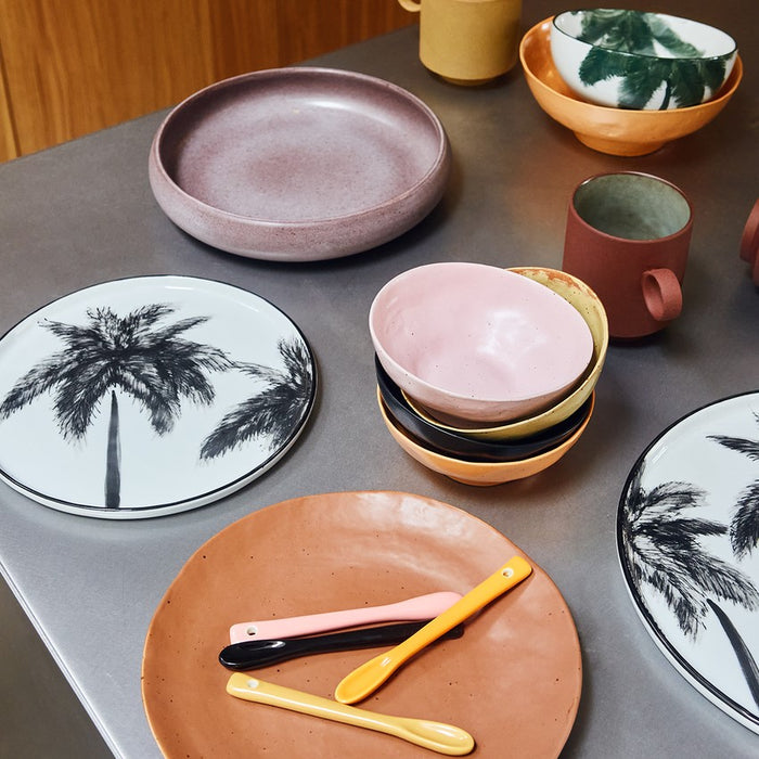 HKliving Bold & Basic Kom Ø 12,5 cm - Set van 4