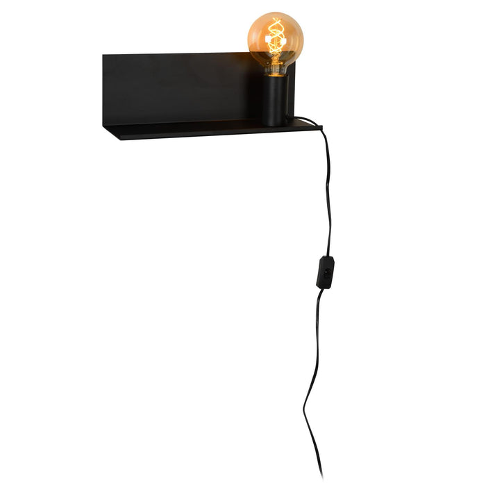 Lucide SEBO Bedlamp - Zwart