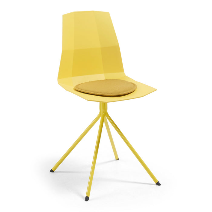 Kave Home - Silke kussen mosterd