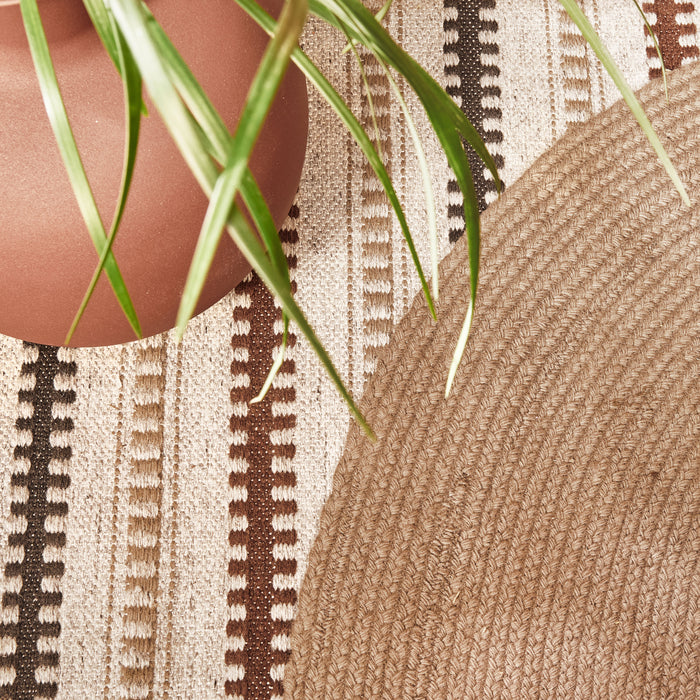 POLSPOTTEN Roman Vaas Set van 3 - Bruin