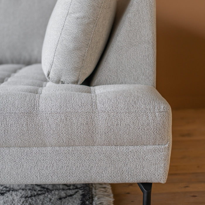 MOOS River Hoekbank Grijs / Ecru Rechts