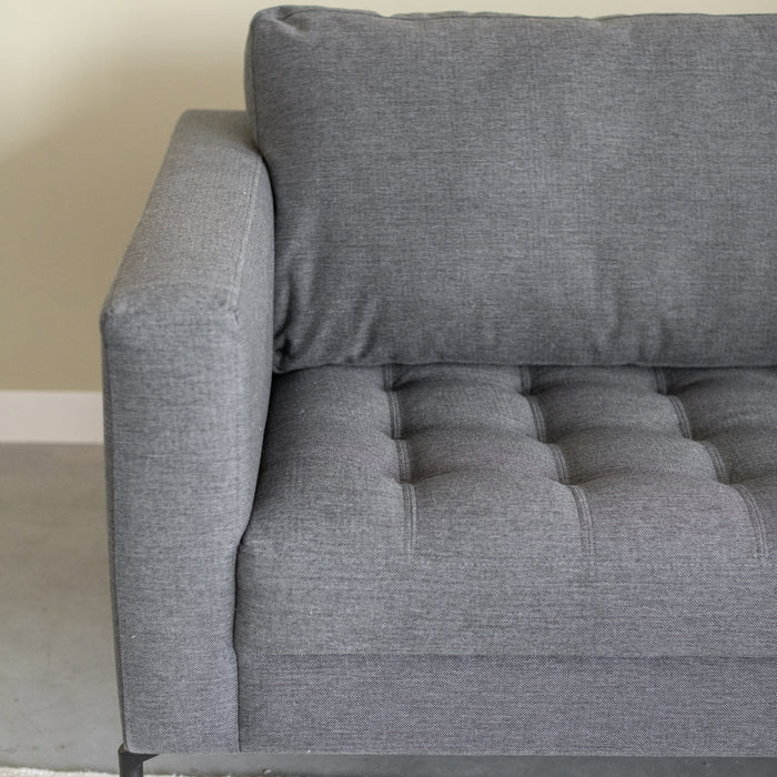 MOOS River Hoekbank Rechts - Donkergrijs