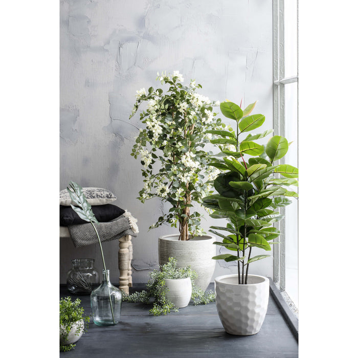 Mica Decorations Rubberplant Kunstplant - H120 x Ø60 cm - Groen