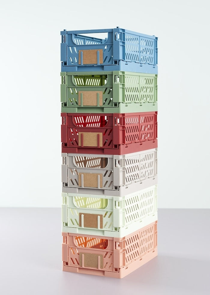 Lisomme Luuk opvouwbaar krat rood - 33 x 24,5 cm