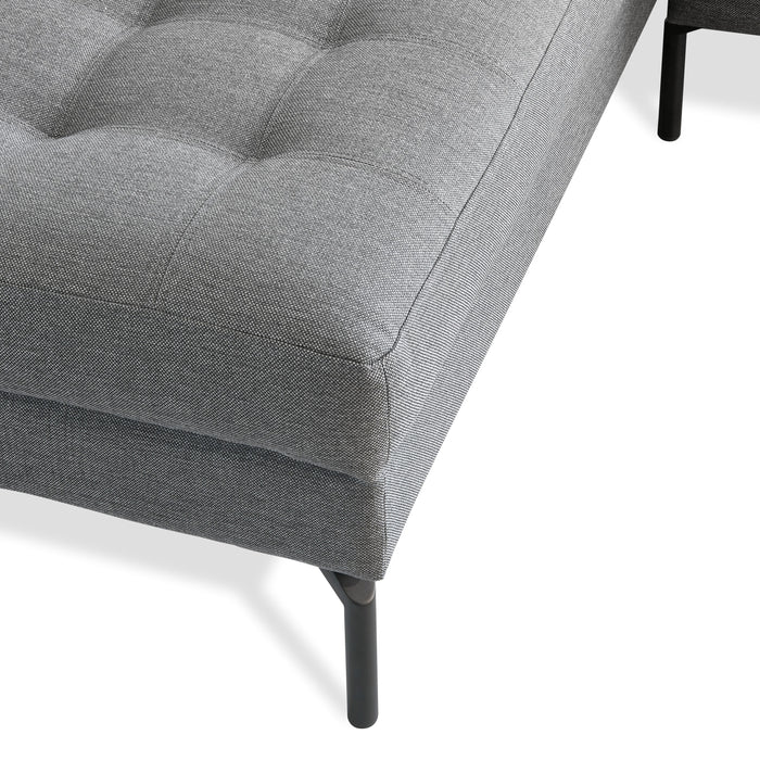 MOOS River Hoekbank Links - Donkergrijs