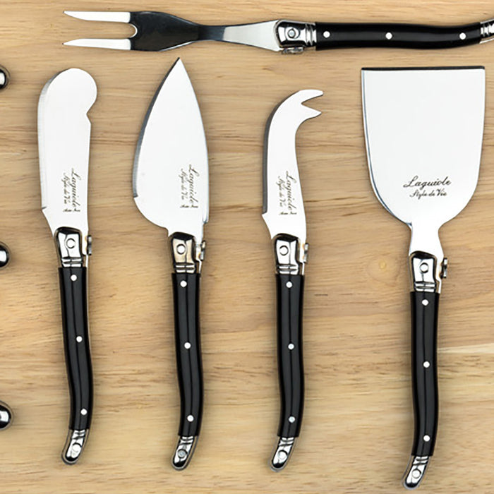 Laguiole Style de Vie Serveerplank + Kaasmessen 8 st.