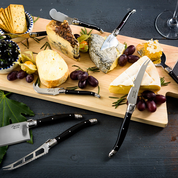 Laguiole Style de Vie Serveerplank + Kaasmessen 8 st.