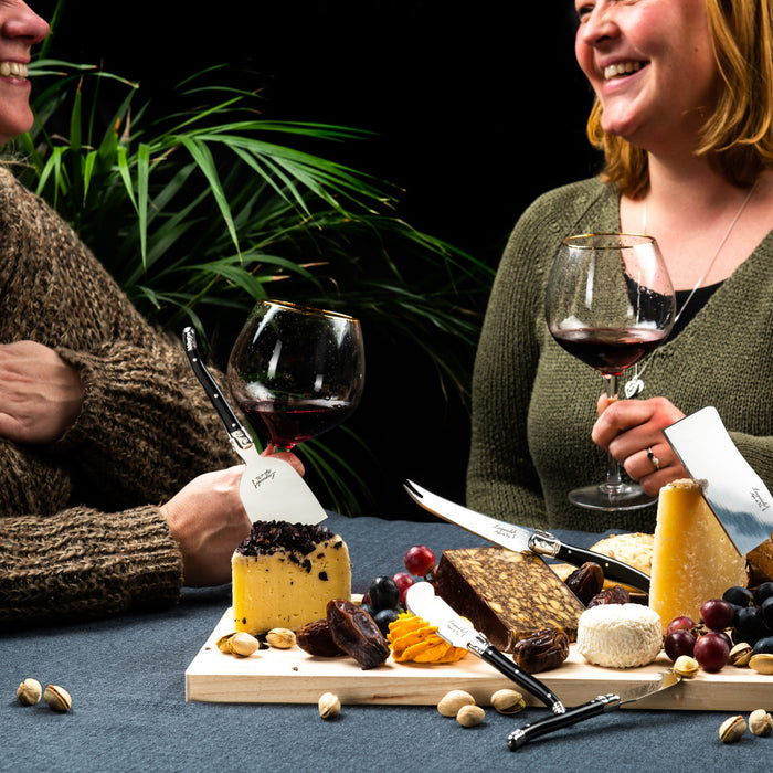 Laguiole Style de Vie Serveerplank + Kaasmessen 8 st.