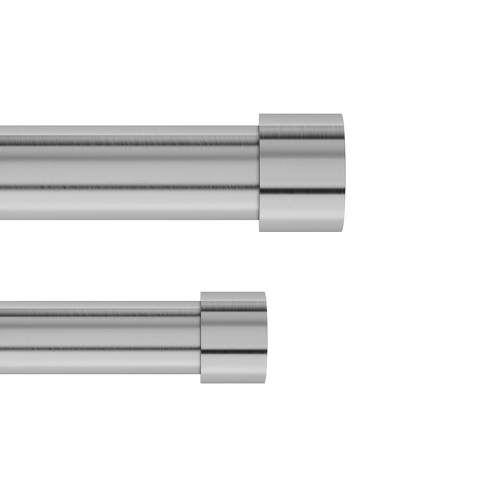 Umbra Cappa Gordijnroede 168 - 305 cm - Nikkel/Zilver