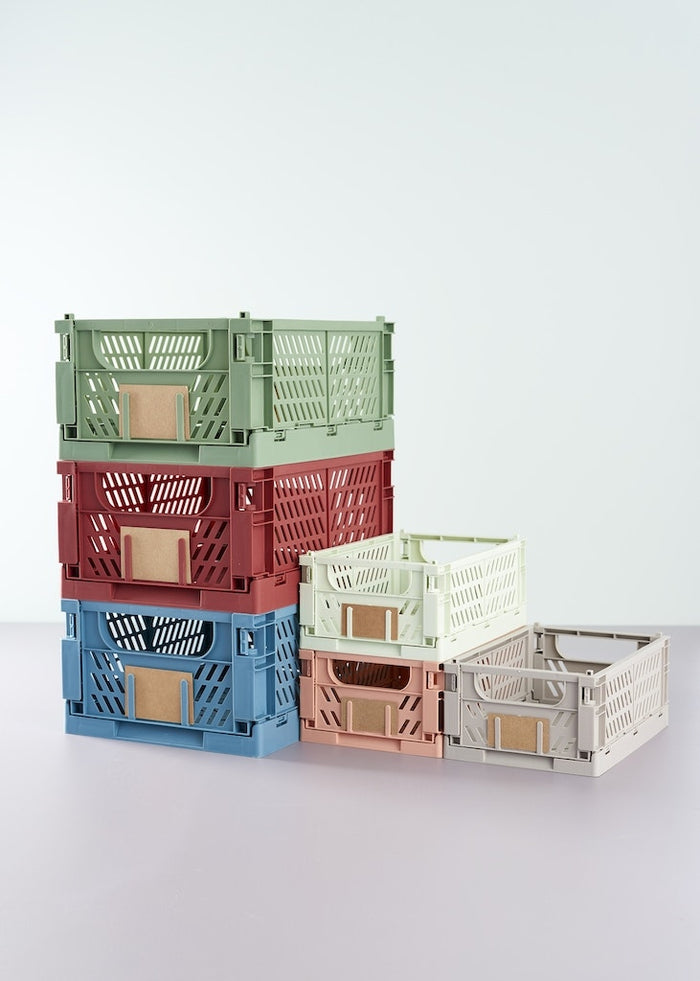 Lisomme Luuk opvouwbaar krat rood - 25 x 16,5 cm