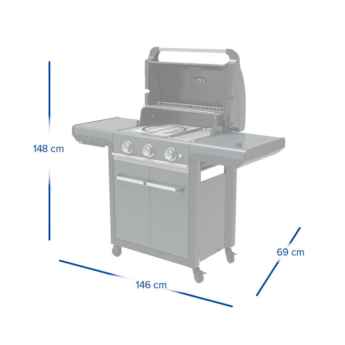 Campingaz 3 Series Premium S Buitenkeuken B 124 x D 60 cm