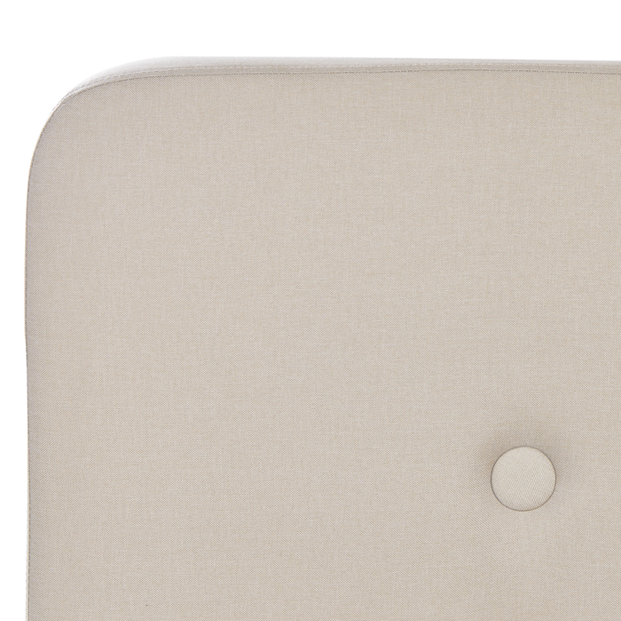 Beliani-RENNES -Bed met opbergruimte-Beige-180 x 200 cm-Polyester