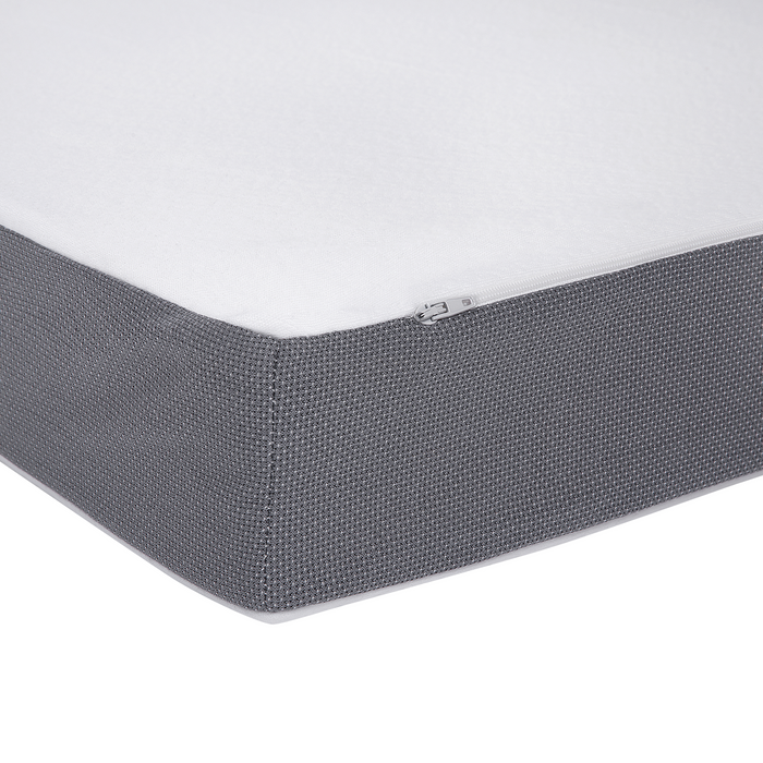 Beliani - PICCOLO - Schuimmatras - Grijs - 80 x 200 cm - Polyester