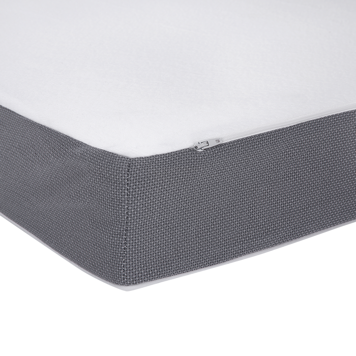 Beliani - PICCOLO - Schuimmatras - Grijs - 80 x 200 cm - Polyester