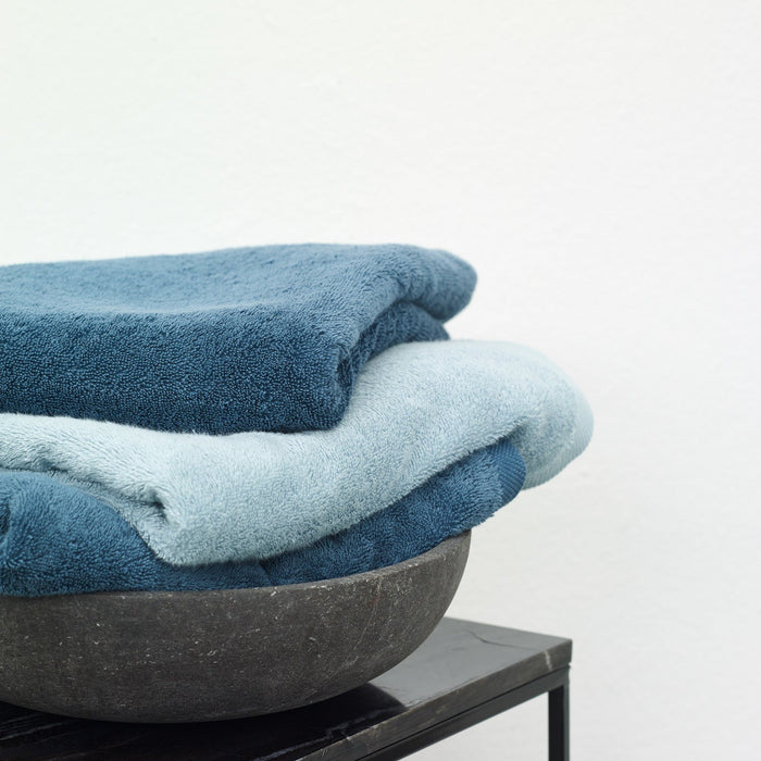 London Handdoek Aquatic | Blauw | Katoen