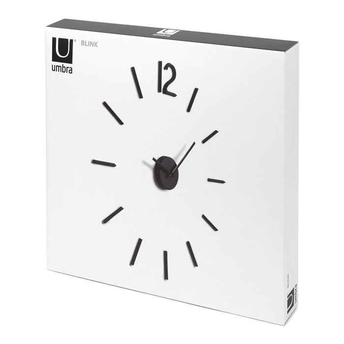 Umbra Blink Wandklok - Zwart