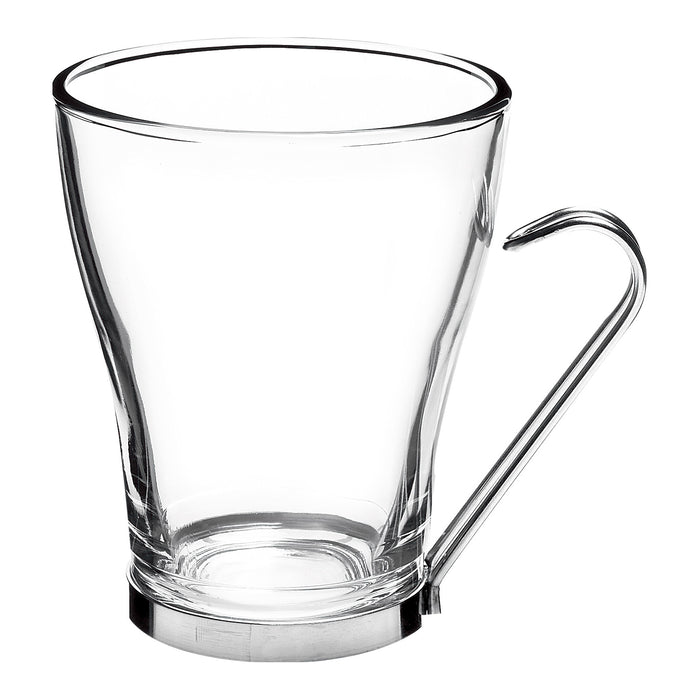 Bormioli Rocco Oslo Theeglas Met Houder 0,22 L - 4 st.