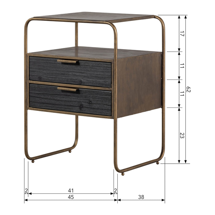 WOOOD Polite Nachtkastje