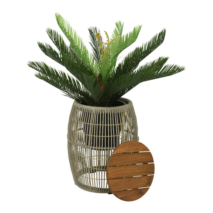 Outdoor living by Decoris Seville Bijzettafel - Beige