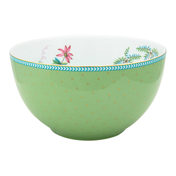 Pip Studio Jolie Gold Dots Schaal Ø 15 cm - Groen