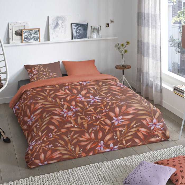 Good Morning Hazel Dekbedovertrek 240 x 220 cm - Terra