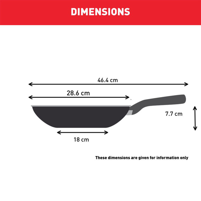 Tefal Tough Wokpan Ø 28 cm