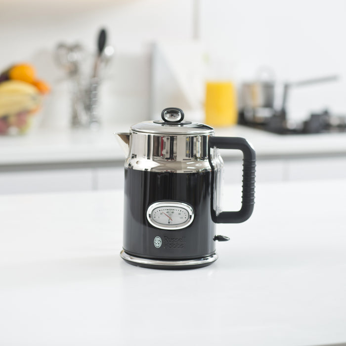 Russell Hobbs Retro Classic Noir Waterkoker - 1,7 L